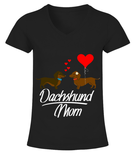 Dachshund Mom Dad T-shirt