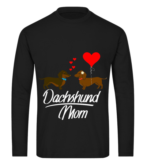 Dachshund Mom Dad T-shirt