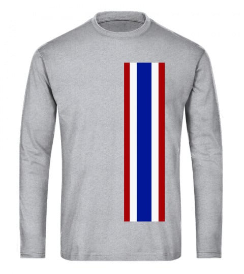 Limited Edition red white blue thick stripe design