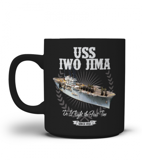 USS Iwo Jima (LPH-2) Mug