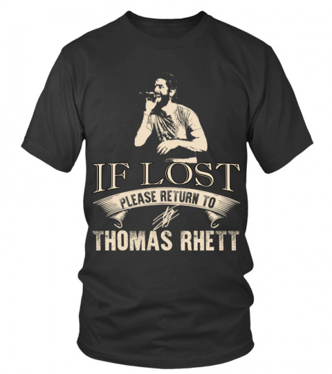 IF LOST PLEASE RETURN TO THOMAS RHETT