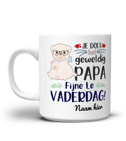 JE DOET het geweldig PAPA Fijne Le VADERDAG!