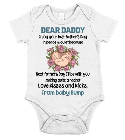 DEAR DADDY Enjoy your last father's Day in peace &amp; quiet,because