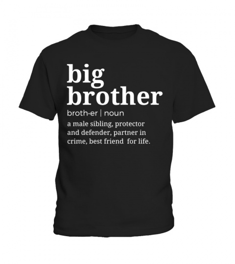 Promoted to Big Brother t shirt, Announcement for new Baby