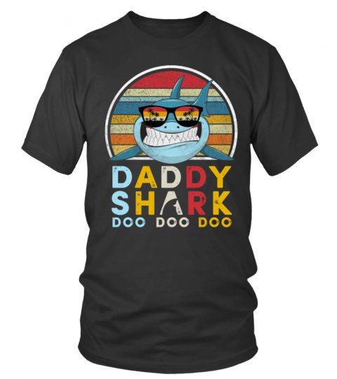 Vintage Daddy Shark Doo Doo Doo EN