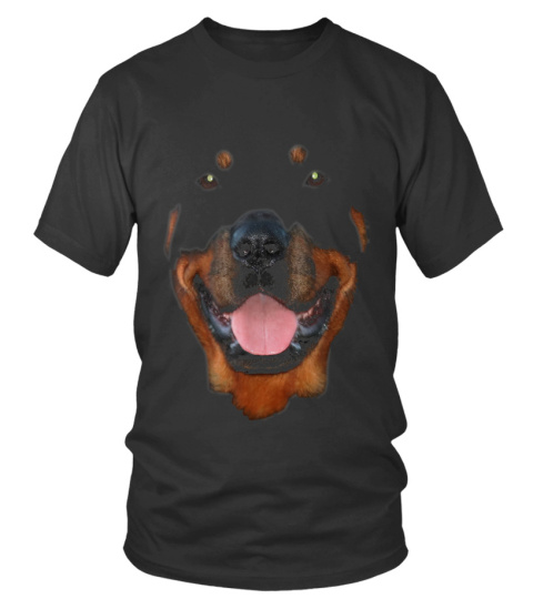 SMILEY ROTTIE - T-shirt