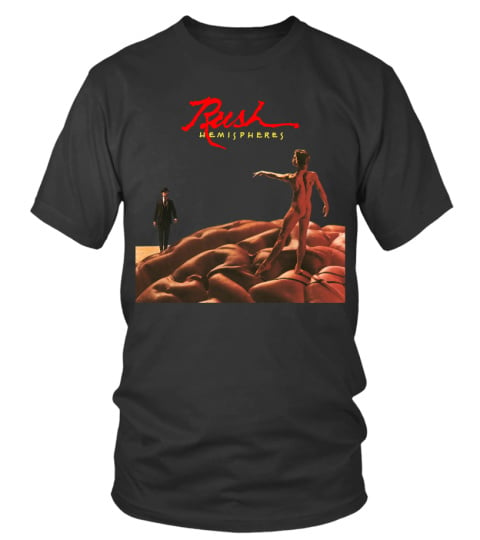 Rush hemispheres shop t shirt