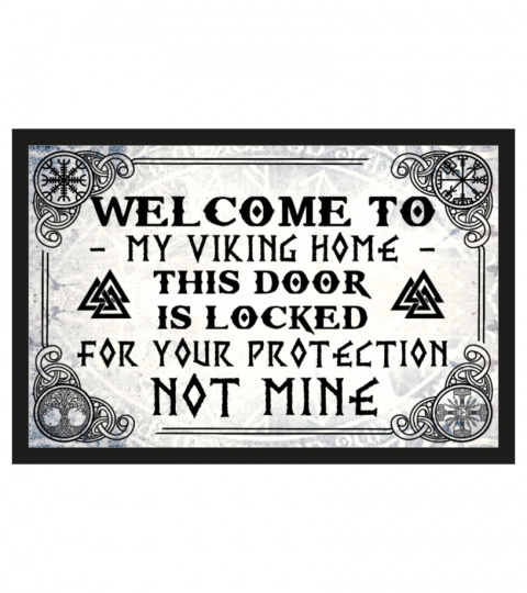Doormat - Viking - Welcome To My Viking Home