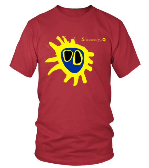 screamadelica t shirt red