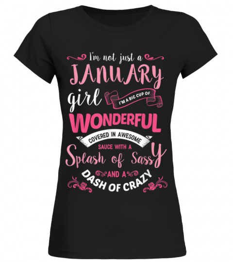 January Girl birthday T-Shirt Womens Birthday Gifts Shirt