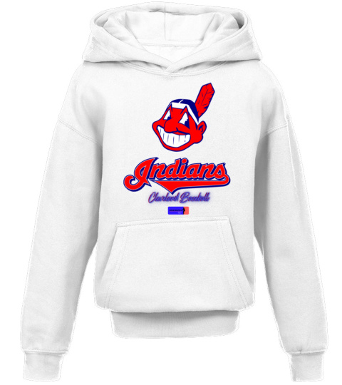 MLB INDIANS HOODIE Mens Fashion Tops  Sets Hoodies on Carousell