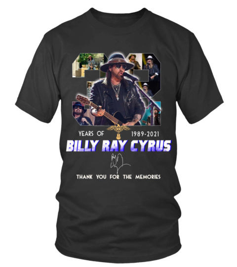 BILLY RAY CYRUS 32 YEARS OF 1989-2021
