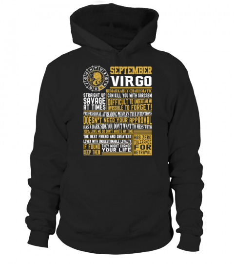Best Born In September Virgo Zodiac Sign T Shirts