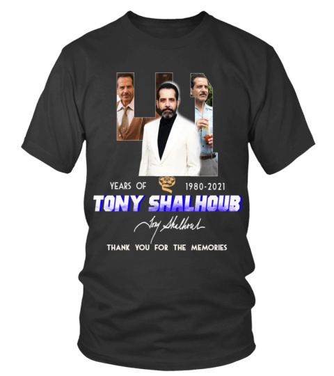 TONY SHALHOUB 41 YEARS 1980-2021
