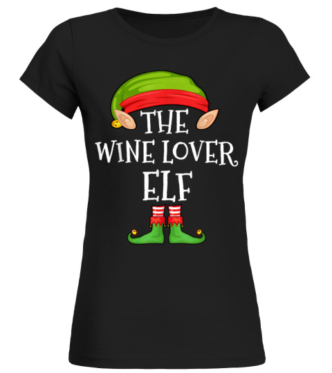 Wine Elf Family Christmas Wine Elf Sweater Matching Family T-Shirt