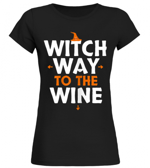 womens halloween costume  women witch way to  wine 