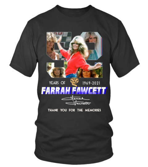 FARRAH FAWCETT 52 YEARS OF 1969-2021
