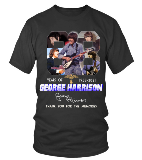 GEORGE HARRISON 63 YEARS OF 1958-2021