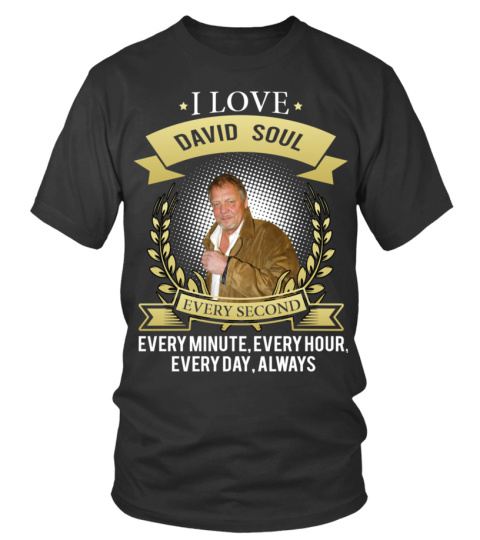 I LOVE DAVID SOUL EVERY SECOND, EVERY MINUTE, EVERY HOUR, EVERY DAY, ALWAYS