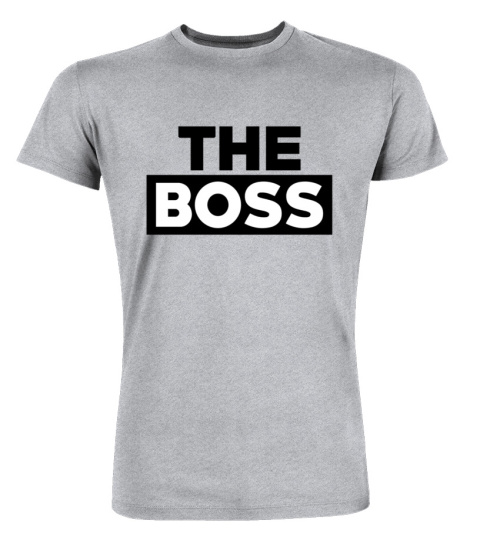 The boss the real boss - t shirt couple