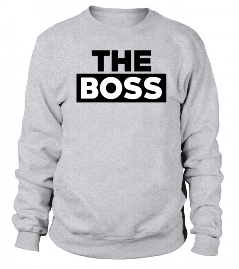 The boss the real boss - t shirt couple