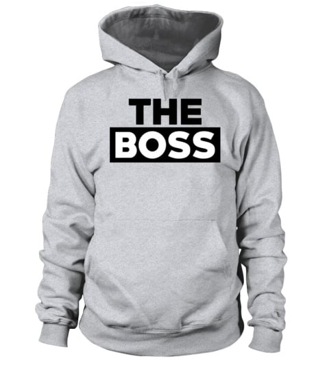 The boss the real boss - t shirt couple