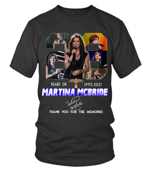 MARTINA MCBRIDE 29 YEARS OF 1992-2021