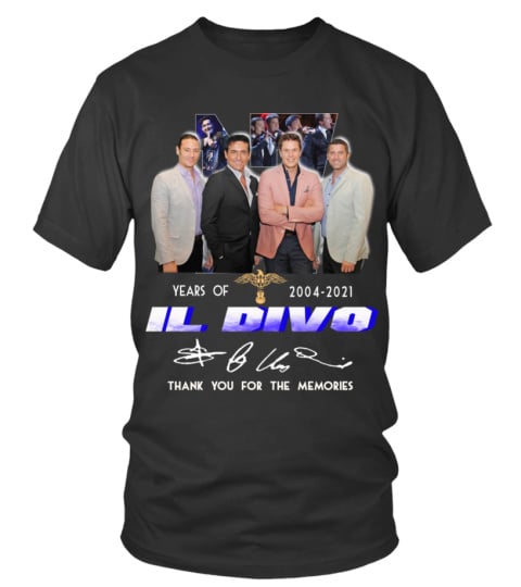 IL DIVO 17 YEARS OF 2004-2021
