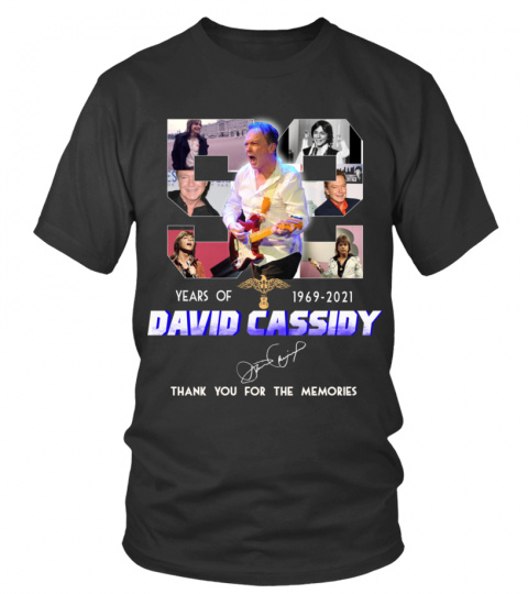 DAVID CASSIDY 52 YEARS OF 1969-2021