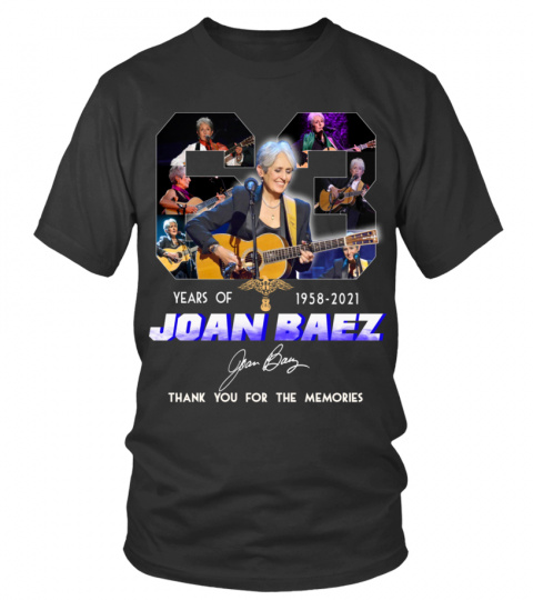 JOAN BAEZ 63 YEARS OF 1958-2021