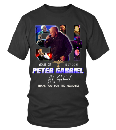 PETER GABRIEL 54 YEARS OF 1967-2021