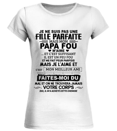 Je ne suis pas une fille parfaite