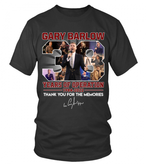 GARY BARLOW - 38 YEARS OF OPERATION