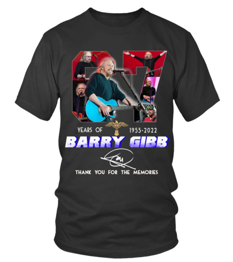 BARRY GIBB 67 YEARS OF 1955-2022