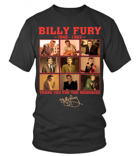 BILLY FURY - THANK YOU FOR THE MEMORIES