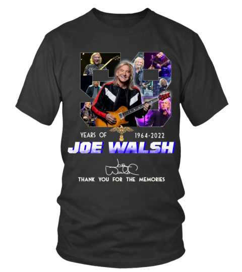 JOE WALSH 58 YEARS OF 1964-2022