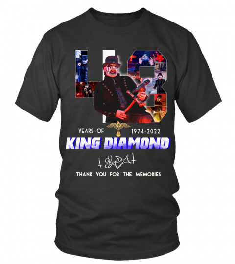 KING DIAMOND 48 YEARS OF 1974-2022
