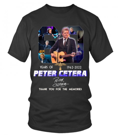 PETER CETERA 60 YEARS OF 1962-2022
