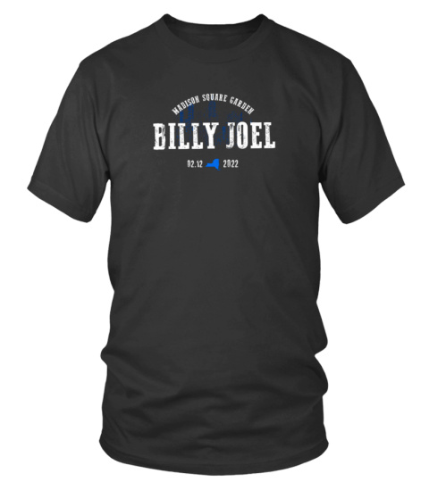 Billy Joel 12/20/21 MSG Event Shirt