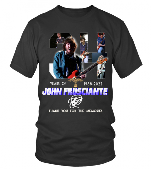 JOHN FRUSCIANTE 34 YEARS OF 1988-2022
