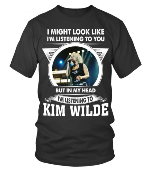 LISTENING TO KIM WILDE