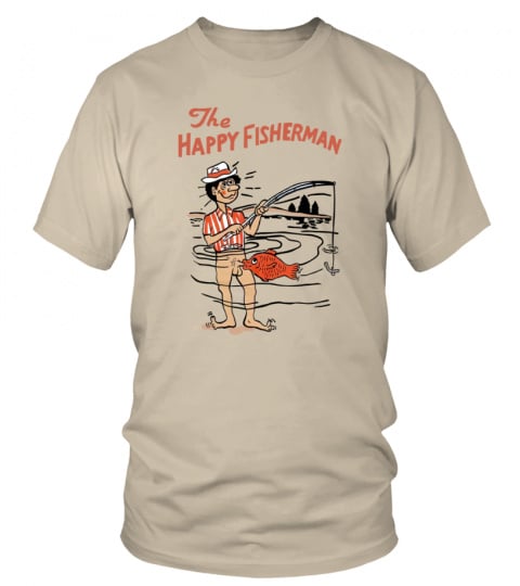 The Happy Fisherman Official T Shirt