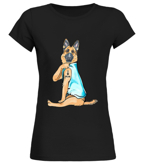 DEUTSCHER SCHÄFERHUND ICH LIEBE MAMA