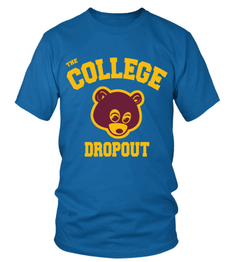 スイーツ柄 ブルー kanye west the college dropout tシャツ