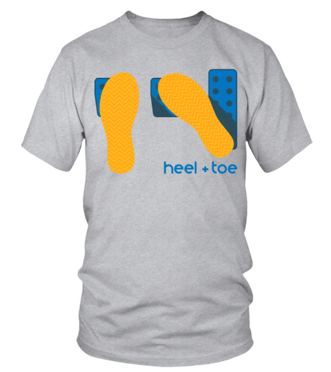 heel toe t-shirt