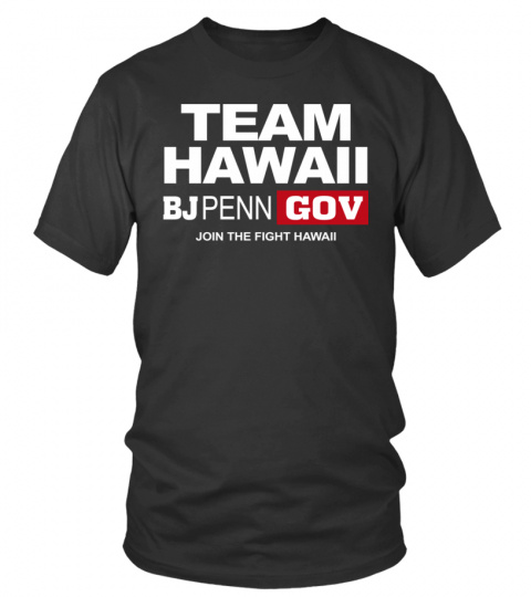 Team Hawaii Bj Penn Governor Official Clothing