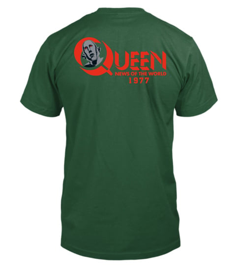 QUEEN - NEWS OF THE WORLD ALBUM 1977 - T-Shirt | Teezily