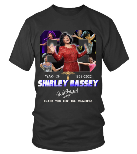 SHIRLEY BASSEY 69 YEARS OF 1953-2022