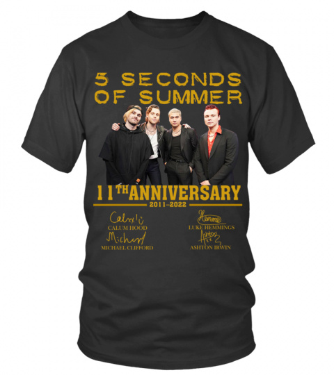 5 SECONDS OF SUMMER 11TH ANNIVERSARY