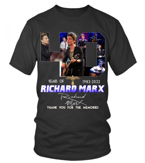 RICHARD MARX 40 YEARS OF 1982-2022